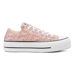 Vintage floral platform Converse